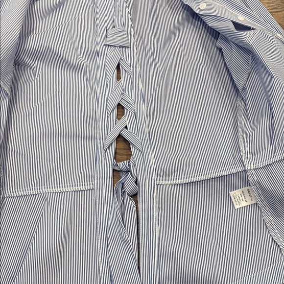 Bailey 44 Blue Striped Button-Up Top - Picture 2 of 3